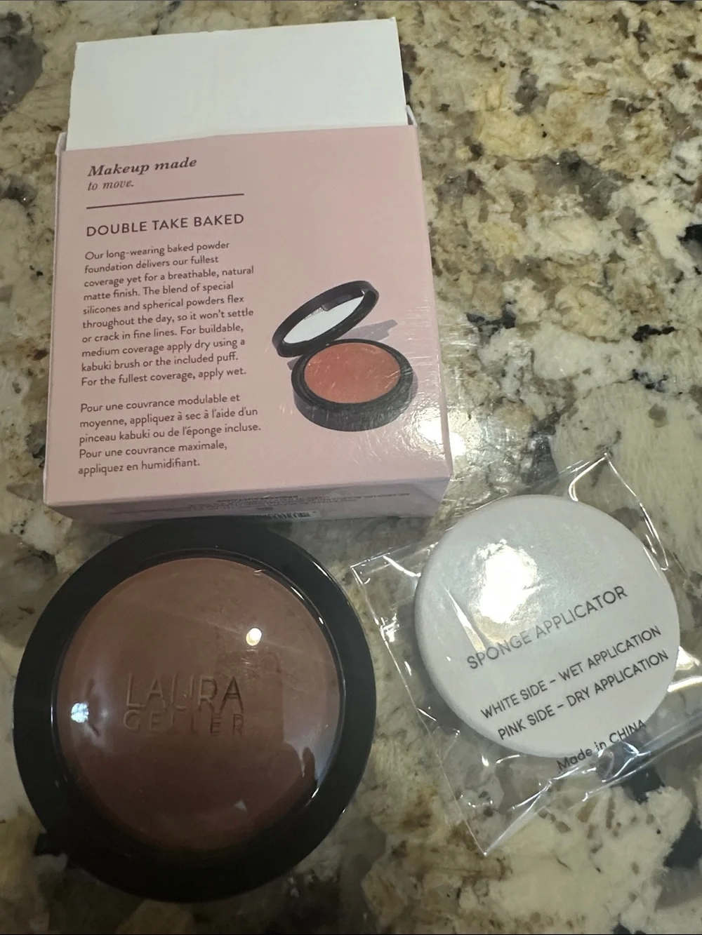 Laura Geller Baked Powder Foundation - Warm Brown